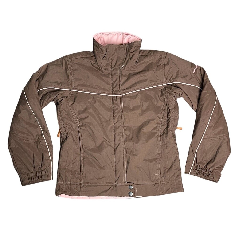 Columbia Girls Youth 10/12 Jacket Size M Outdoor Brown Convert board Winter Coat